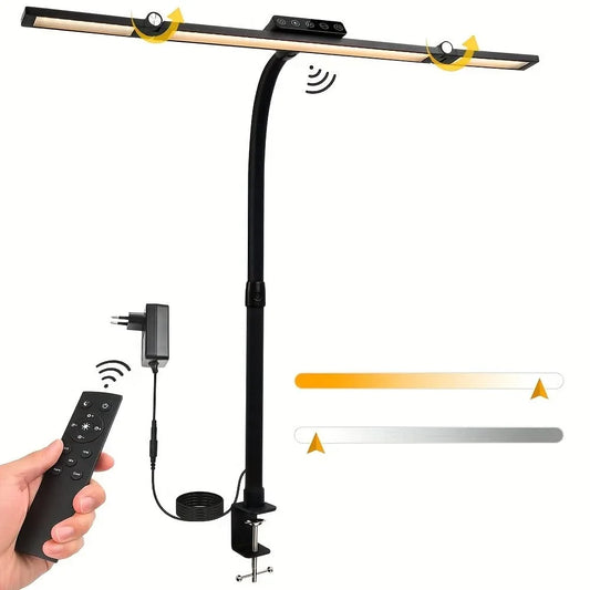 Work Lamp Flexible Gooseneck 18W LED Bright White Light