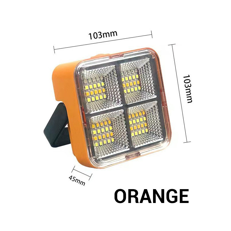 Work Light 40 LED Solar & USB Magnetic Stand