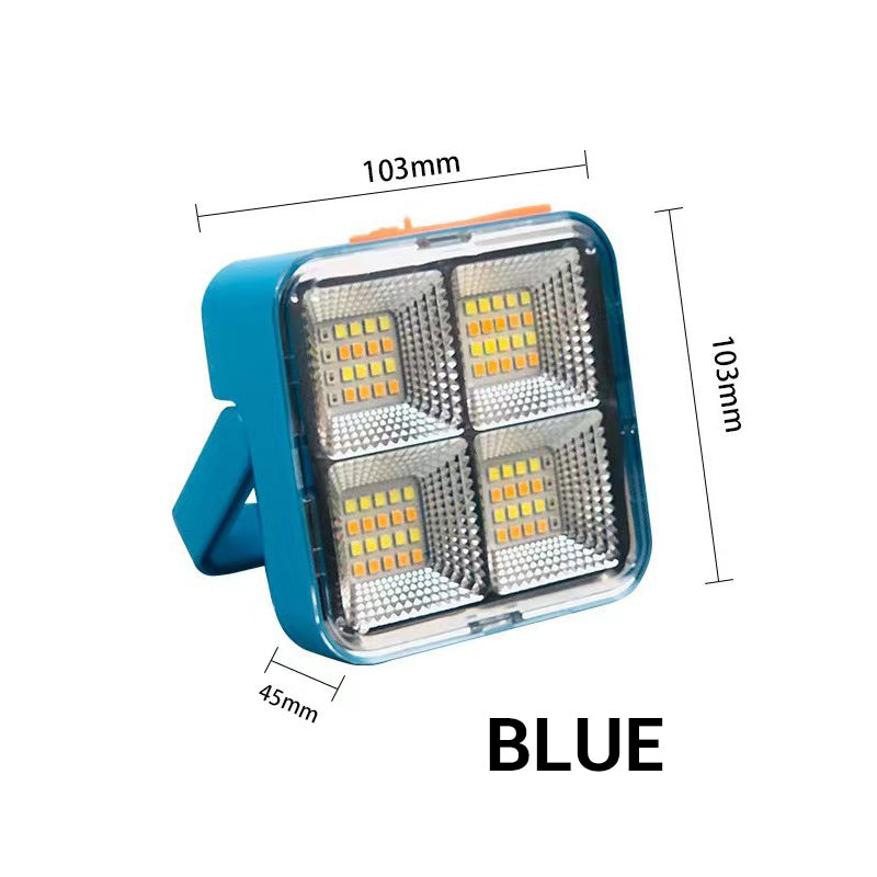 Work Light 40 LED Solar & USB Magnetic Stand