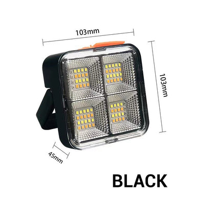 Work Light 40 LED Solar & USB Magnetic Stand