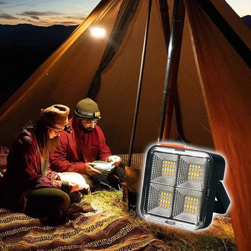 Work Light 40 LED Solar & USB Magnetic Stand