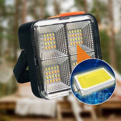 Work Light 40 LED Solar & USB Magnetic Stand
