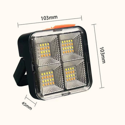Work Light 40 LED Solar & USB Magnetic Stand