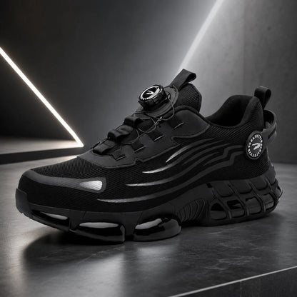 Work Safety Shoes Slip-Resistant Tread Dial Lace Closure