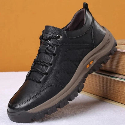 Work Shoes Triple-Zone Arch Support Weather-Sealed Cowhide Grip Sole