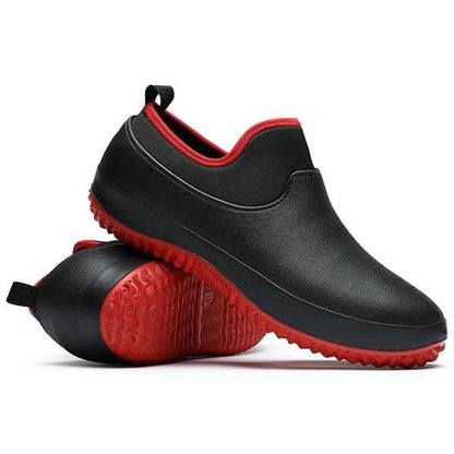 Work Shoes Waterproof Textile Non-Slip Slip-On
