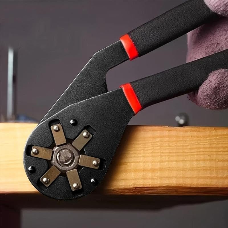 Wrench Universal 6-Point Grip Steel Non-Slip Handle