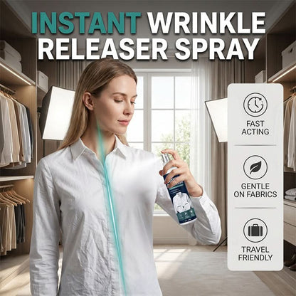 Wrinkle Releaser Spray Instant Smoothing & Anti-Static Travel-Friendly