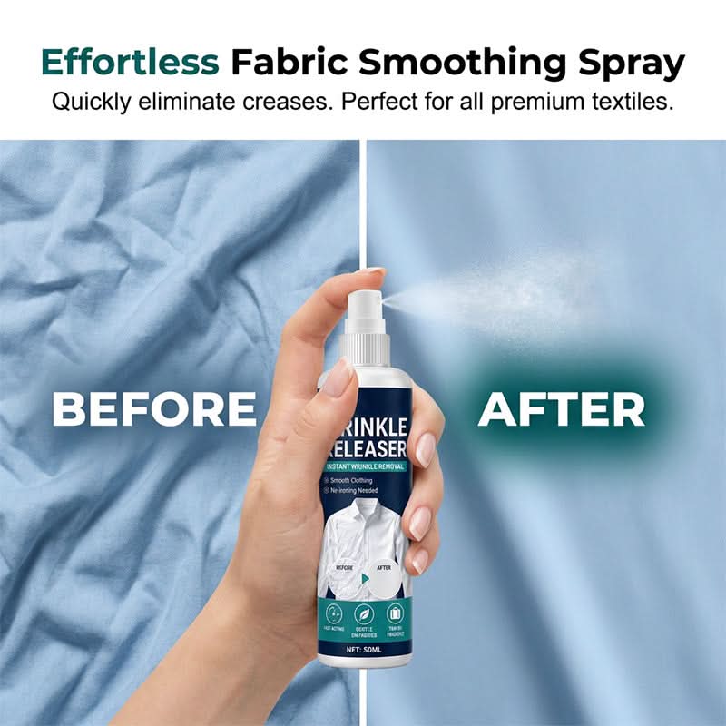 Wrinkle Releaser Spray Instant Smoothing & Anti-Static Travel-Friendly