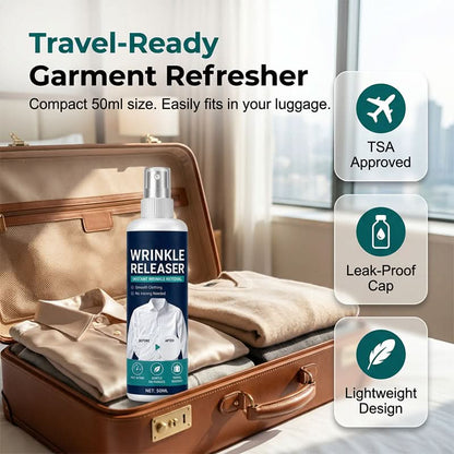 Wrinkle Releaser Spray Instant Smoothing & Anti-Static Travel-Friendly