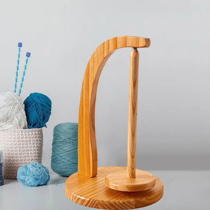 Yarn Winder Solid Wood 360 Degree Rotation