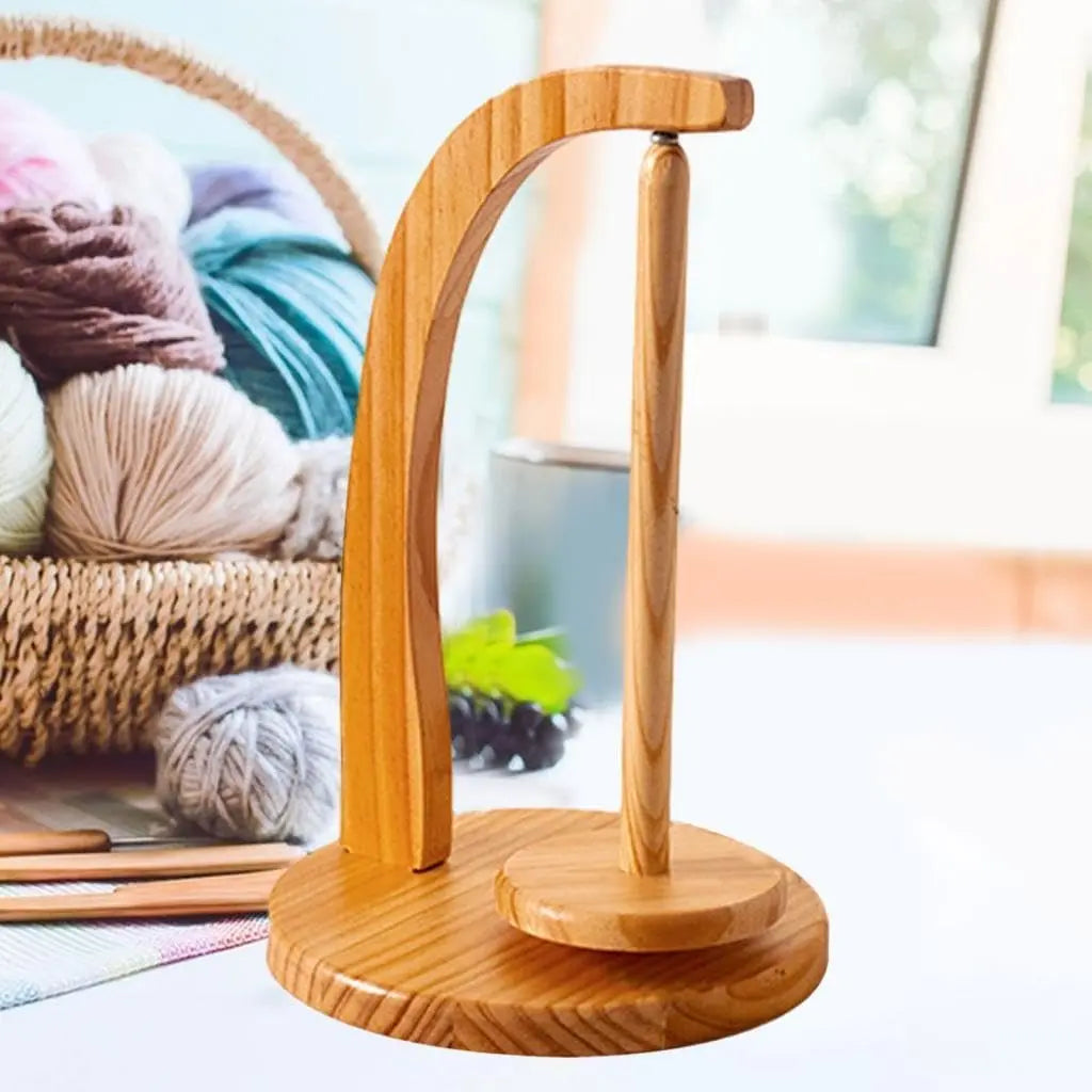 Yarn Winder Solid Wood 360 Degree Rotation