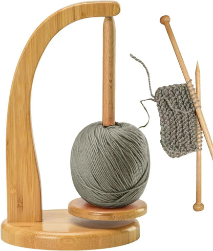 Yarn Winder Solid Wood 360 Degree Rotation