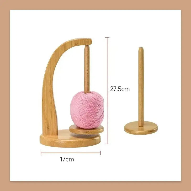 Yarn Winder Solid Wood 360 Degree Rotation