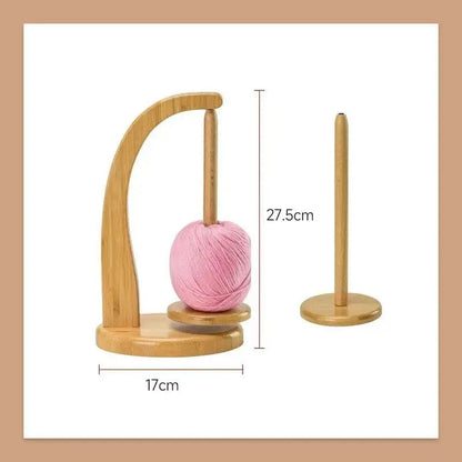 Yarn Winder Solid Wood 360 Degree Rotation