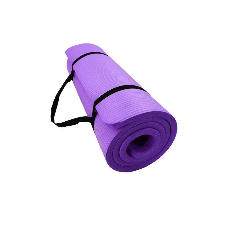 Yoga Mat Extra-Wide Non-Slip Cushioned EVA 0.39-Inch Thick