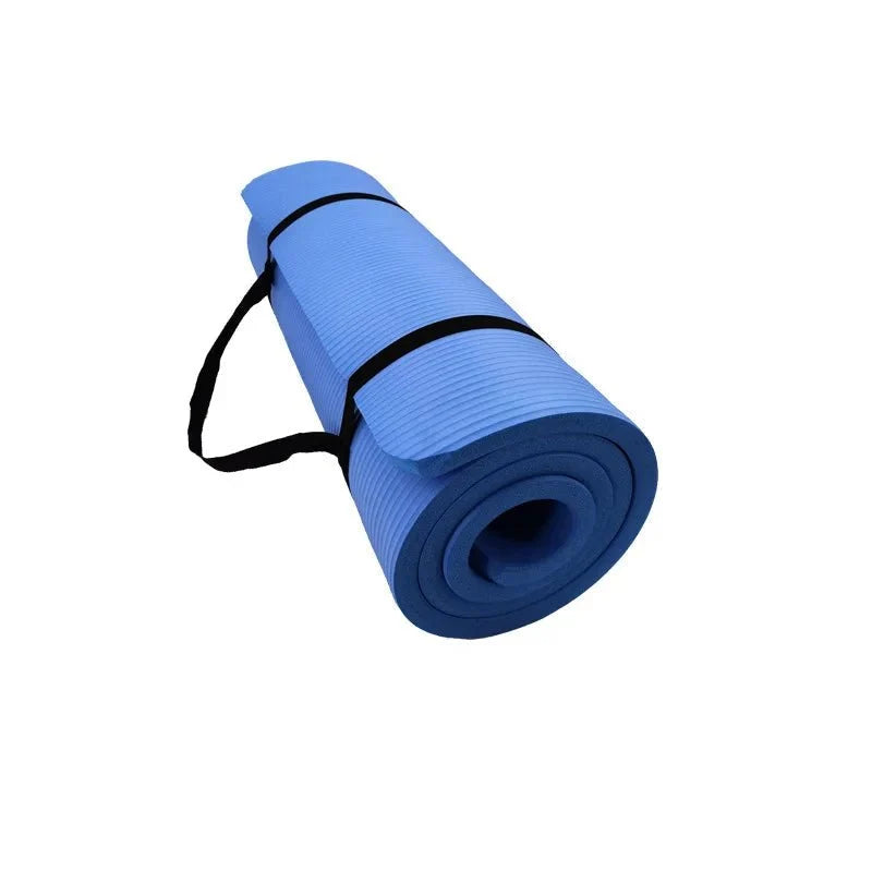 Yoga Mat Extra-Wide Non-Slip Cushioned EVA 0.39-Inch Thick