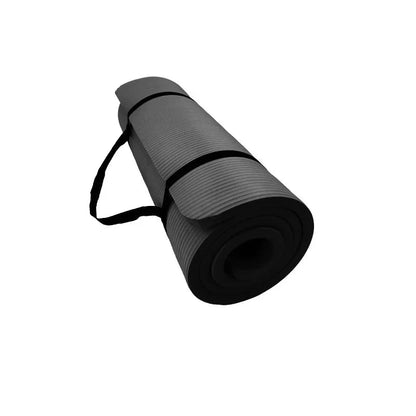 Yoga Mat Extra-Wide Non-Slip Cushioned EVA 0.39-Inch Thick