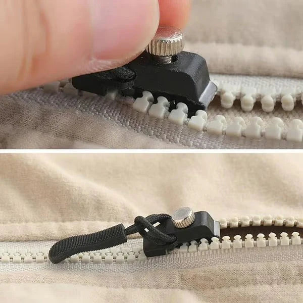 Zipper Pulls Tool-Free Clamp-On Nylon Loop Set of 6
