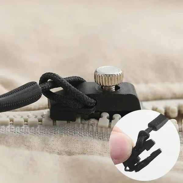 Zipper Pulls Tool-Free Clamp-On Nylon Loop Set of 6
