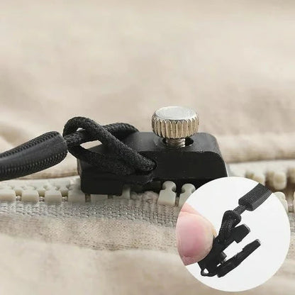 Zipper Pulls Tool-Free Clamp-On Nylon Loop Set of 6