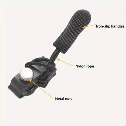 Zipper Pulls Tool-Free Universal Fit 12 Pack