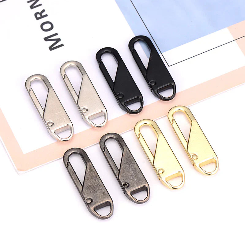 Zipper Pulls Universal Fit Tool-Free Zinc Alloy