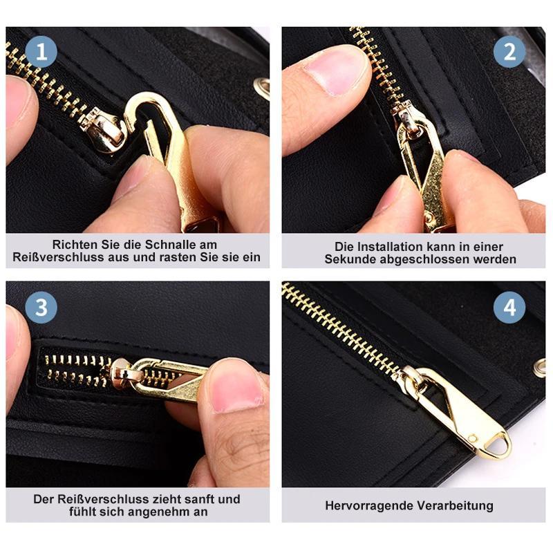 Zipper Pulls Universal Fit Tool-Free Zinc Alloy