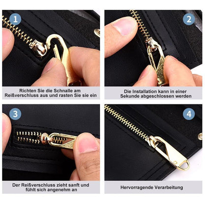 Zipper Pulls Universal Fit Tool-Free Zinc Alloy