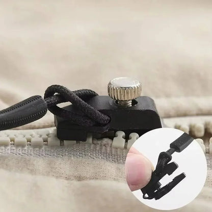Zipper Repair Kit Clip-On No-Sew Set of 6