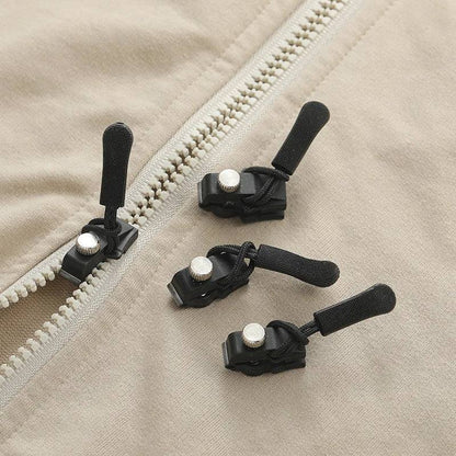 Zipper Repair Kit Clip-On No-Sew Set of 6