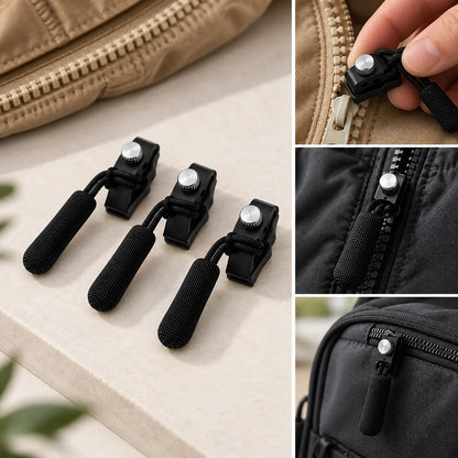 Zipper Repair Kit Tool-Free Snap & Metal 25-Piece