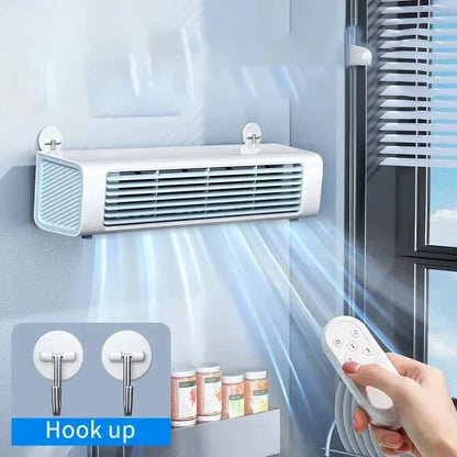 bladeless Fan with Remote Control – Stylish and Silent, 3 Speed Settings