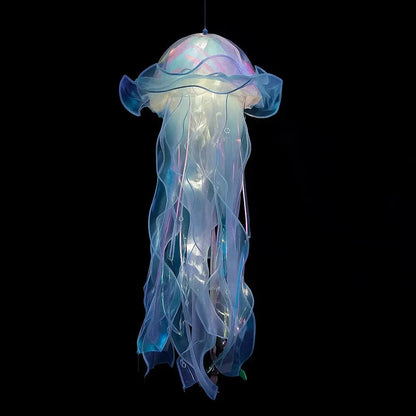 Jellyfish Hanging Lamp Multicolor LED Battery Powered & Portable