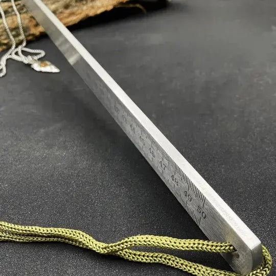 Steel Ruler Hardened Steel Dual-Sided Inches & Centimeters