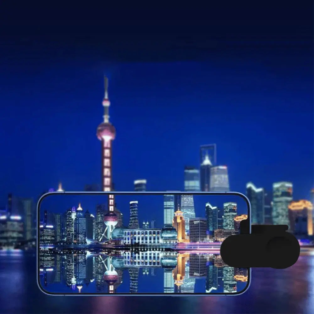 Smartphone Mirror Clip-On Optical Glass Universal Fit