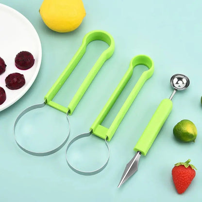 Fruit Tool 3-In-1 Melon Baller Core Remover