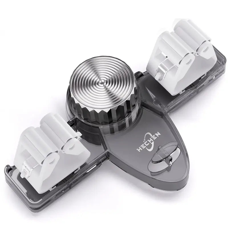 Broom & Mop Holder Self-Adhesive Suction Automatic Clamp