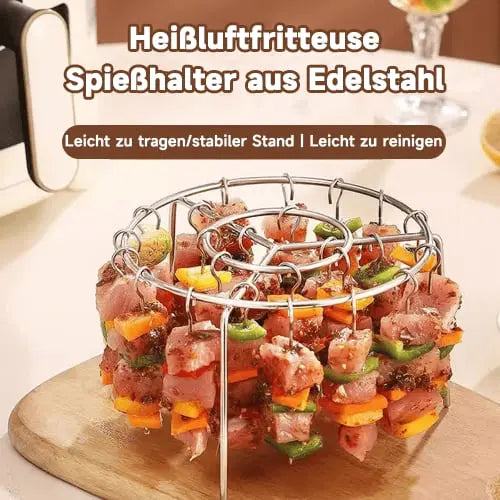 Air Fryer Skewer Rack Non-Stick Stainless Steel