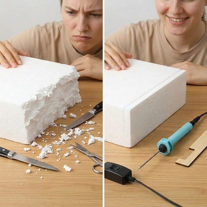 Electric Foam Cutter 5 Interchangeable Stainless Steel Wires