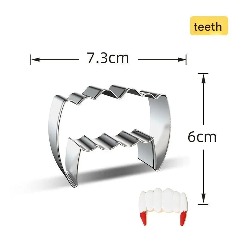 Cookie Cutters Halloween Stainless Steel Set of 7