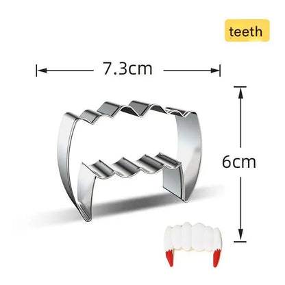 Cookie Cutters Halloween Stainless Steel Set of 7