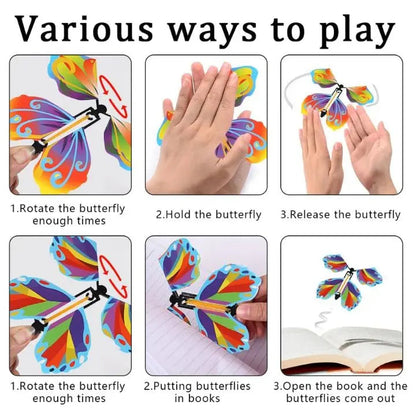 Flying Butterfly Set Pop-Up Reusable 15-Piece