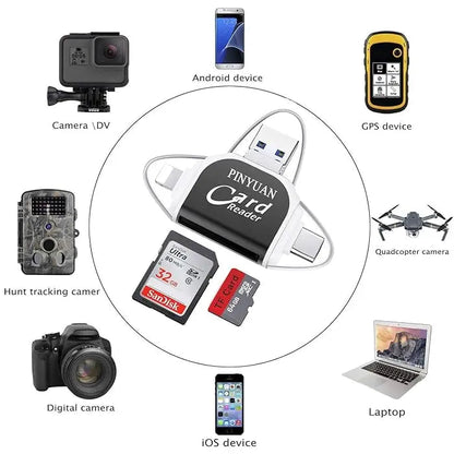Card Reader Universal Lightning & USB-C 5 Gbps