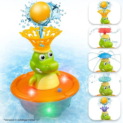 Bath Toy Water-Activated LED 6 Interchangeable Nozzles