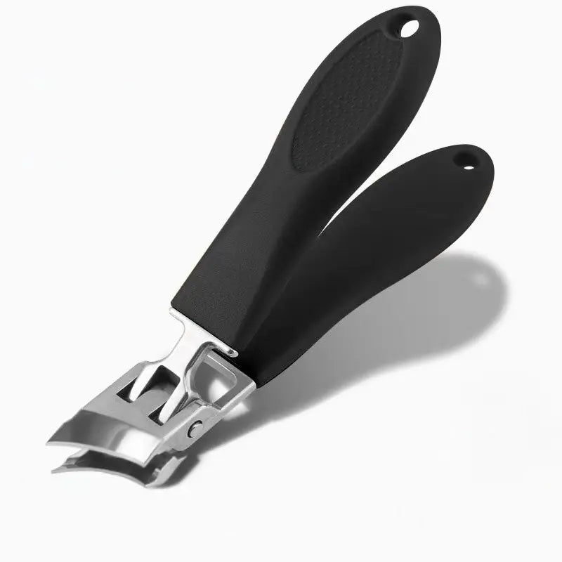 Nail Clipper Heavy-Duty Stainless Steel Splash Guard