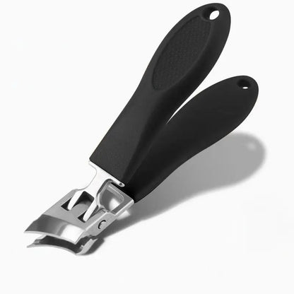 Nail Clipper Heavy-Duty Stainless Steel Splash Guard