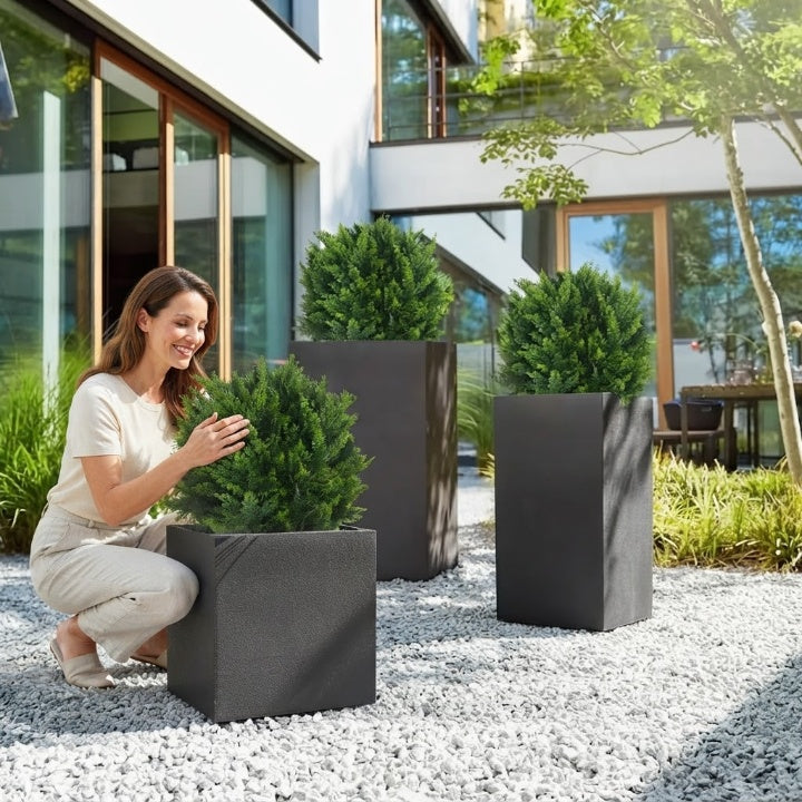 Topiary Tree Lifelike UV-Resistant Indoor & Outdoor 45 cm