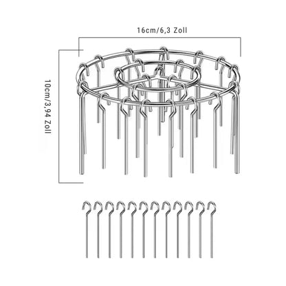 Air Fryer Skewer Rack Non-Stick Stainless Steel