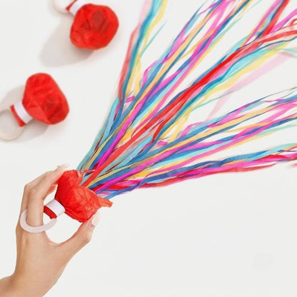 Paper Streamers Biodegradable Residue-Free Set of 10